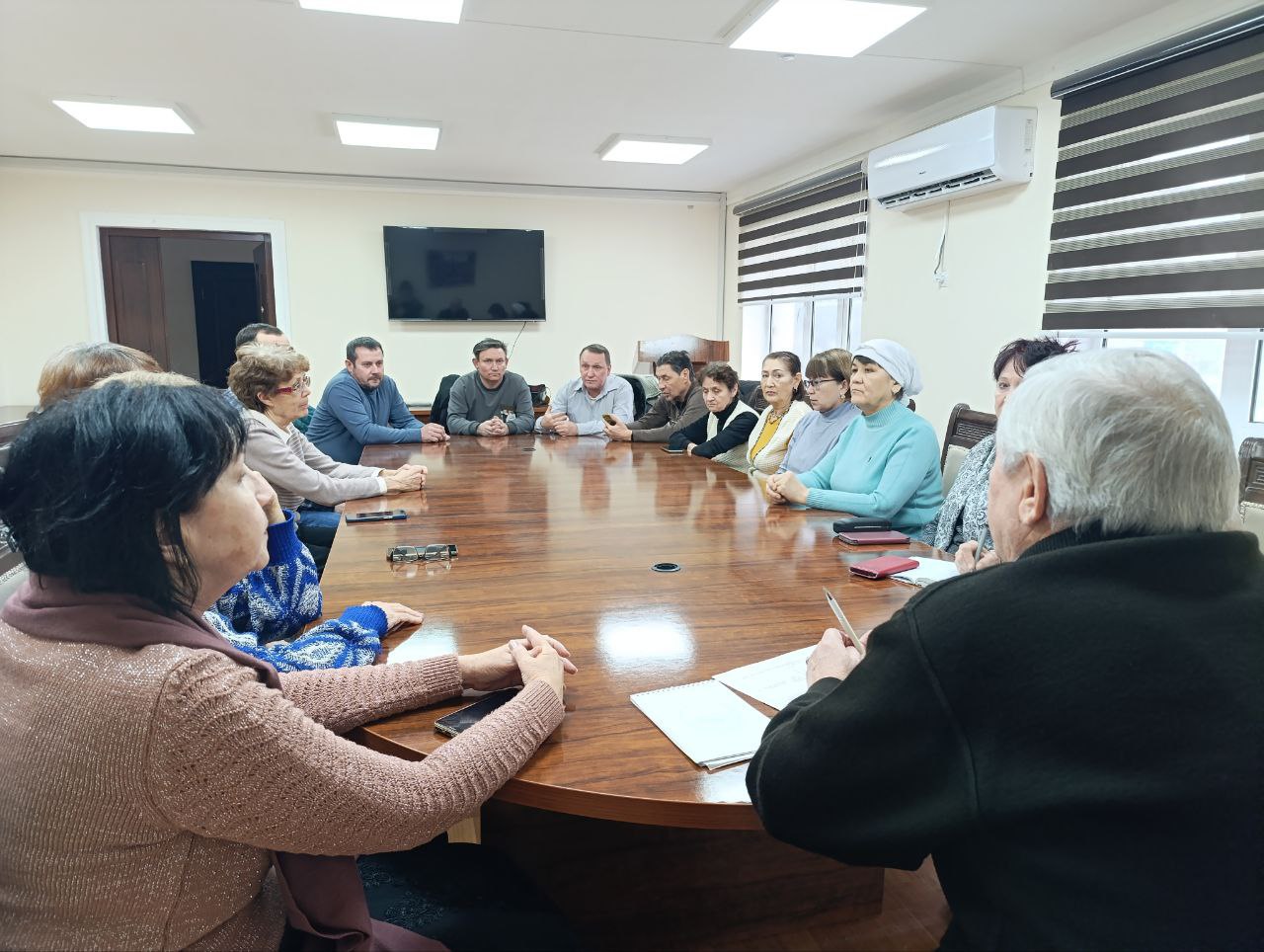 Hisobot-saylov yig‘ilishi bo‘lib o‘tdi