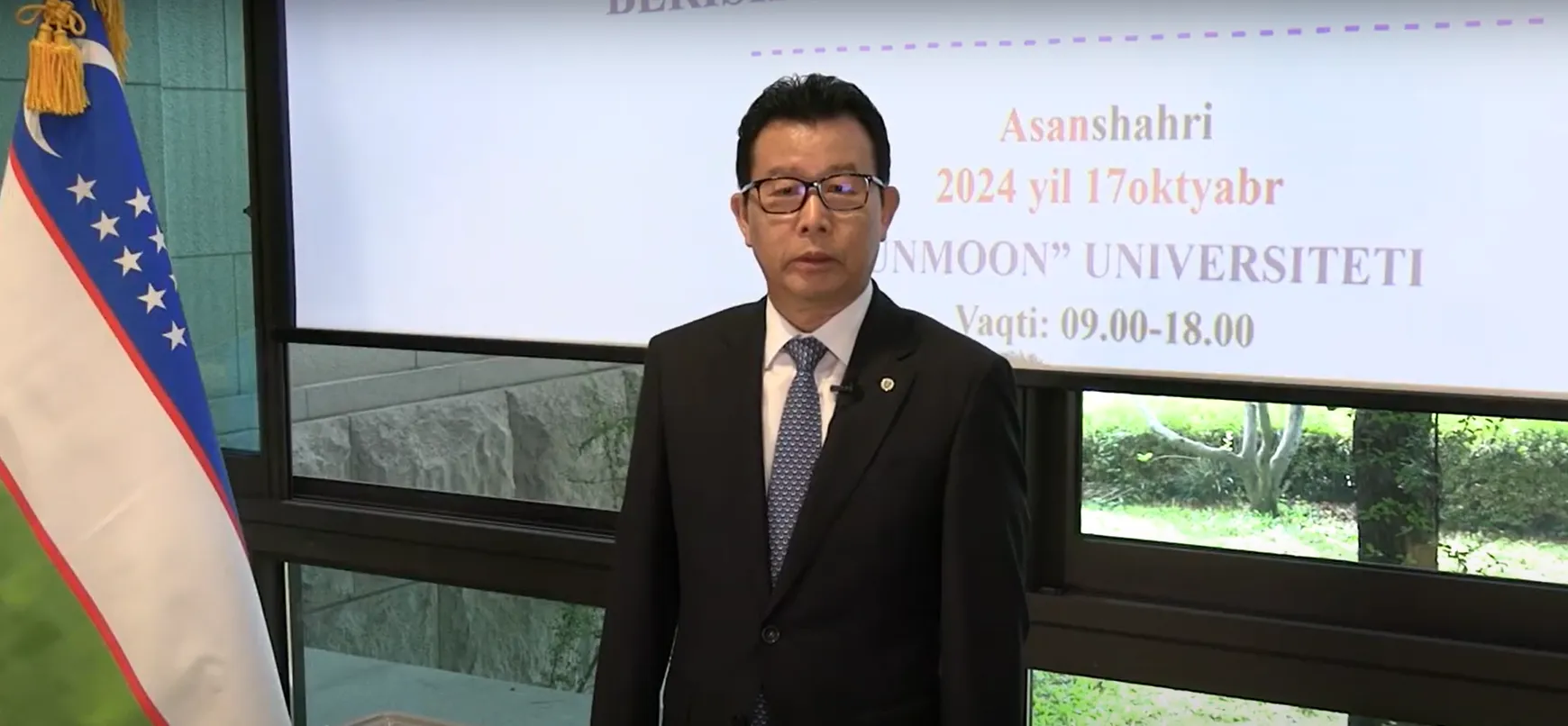 Sunmun universiteti prezidenti Mun Song Ji: O'zbekistonlik talabalarning saylovlarda faol ishtiroki ularning o'z Vatani ravnaqi uchun amaliy hissa qo'shadi