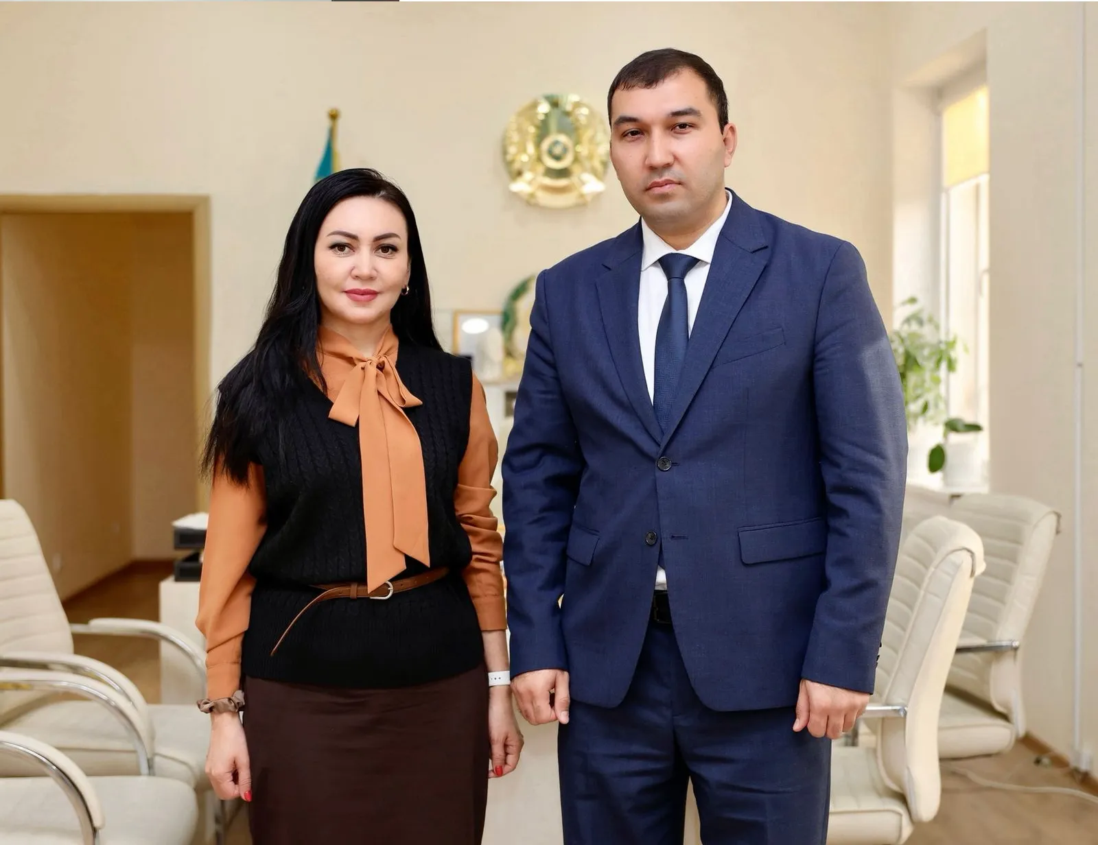 Qozog'istondagi yirik mediaxolding rahbari bilan ijodiy hamkorlik istiqbollari kelishib olindi