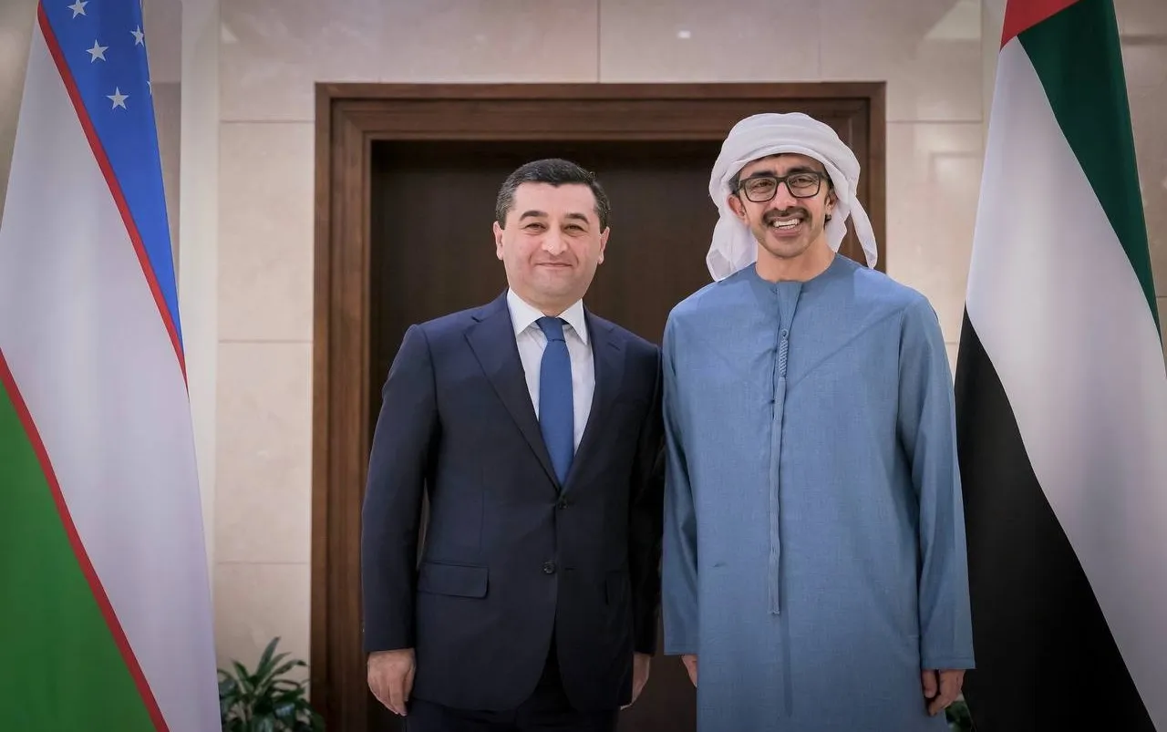 O'zbekiston va BAA TIV rahbarlari Abu-Dabi shahrida bo'lib o'tgan uchrashuvda ikki va ko'p tomonlama aloqalarning dolzarb mavzularini muhokama qildilar