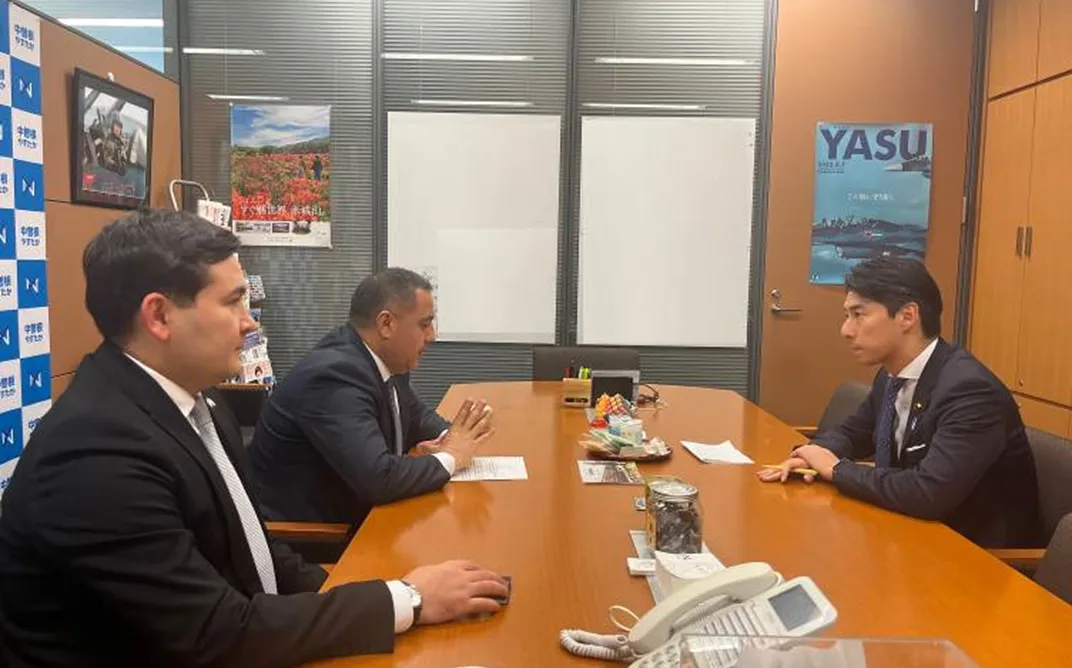 Yaponiya parlamenti deputati bilan hamkorlik masalalari muhokama qilindi
