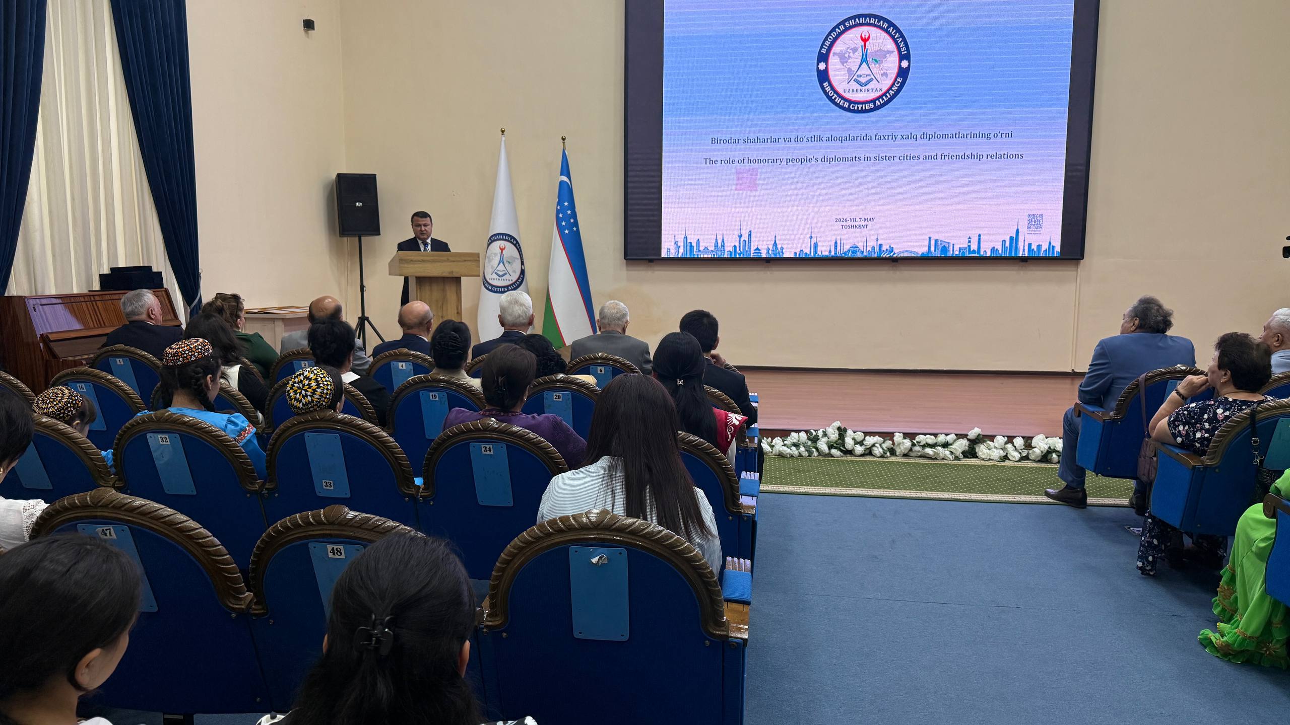 Birodar shaharlar va do‘stlik aloqalarida faxriy xalq diplomatlarining o‘rni