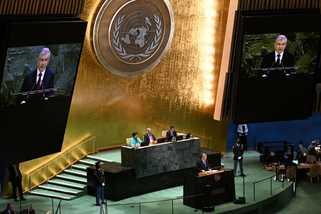 Prezident nutqi dunyoni tinchlik, taraqqiyot va barqarorlik sari chorladi