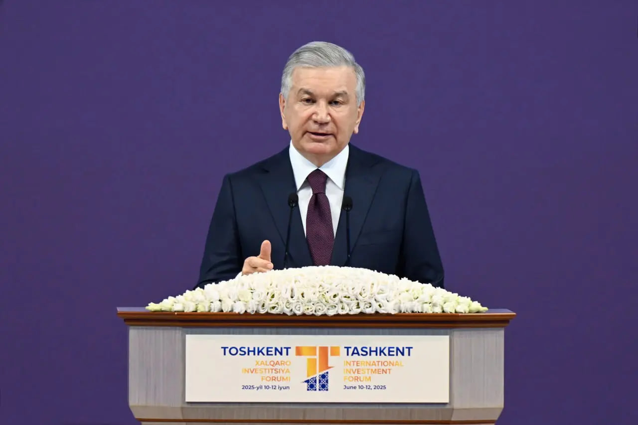 O‘zbekiston Respublikasi Prezidenti Shavkat Mirziyoyevning to‘rtinchi Toshkent xalqaro investitsiya forumidagi nutqi