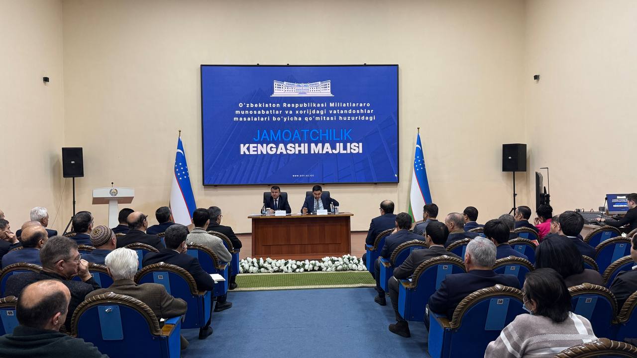 Jamoatchilik kengashi majlisi