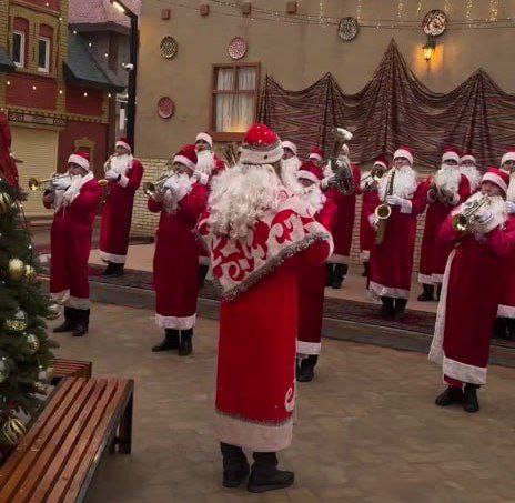 Do‘stlik pavilonida Yangi yil shukuhi