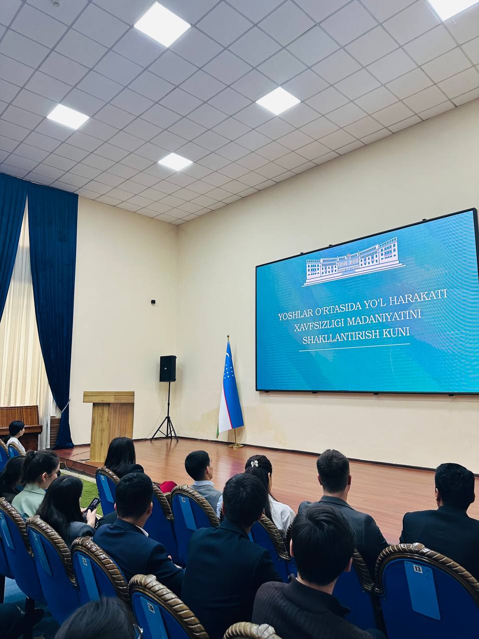 Yoshlar o‘rtasida yo‘l harakati xavfsizligi madaniyatini oshirish
